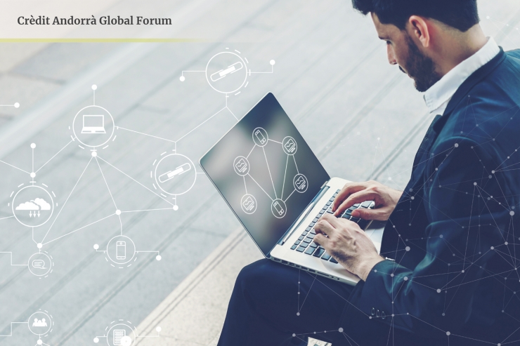 Jornada de 'blockchain' organitzada per Crèdit Andorrà.